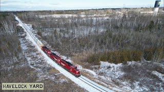 CPKC Work Train H06 from Blue Mountain [upl. by Kindig]