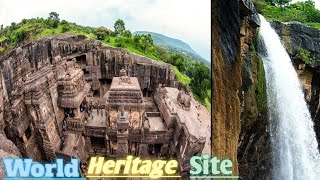 Ellora Caves  Kailash Temple  World Heritage Site  Maharashtra📍 [upl. by Aisor]