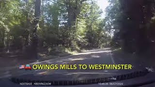 🇺🇸🚘 Owings Mills to Westminster [upl. by Retrak]