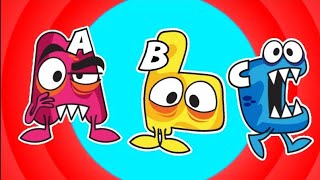 Alphabet Lore Meets Looney Tunes 🎶✨  letters of the alphabet with sounds song az alphabet rap [upl. by Ailhad]