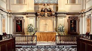 William Child Sanctus A setting for 16041662 BCP Communion Service [upl. by Castra]