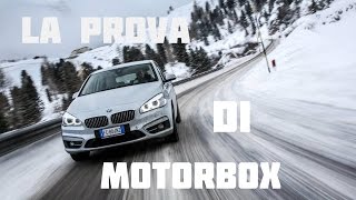 BMW 225xe Active Tourer la prova di MotorBox [upl. by Metabel]