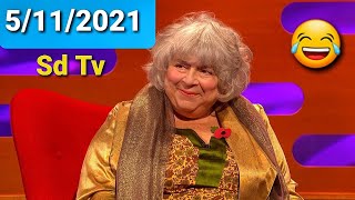 FULL Graham Norton Show 5112021 Miriam Margolyes Paul Rudd Ron Howard Halle Berry Stephen Fry [upl. by Lechar]