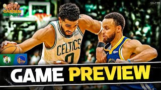 Will Celtics Fans BOO Steve Kerr over Tatum Benching  Warriors Preview [upl. by Llekcor]