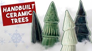 HANDBUILT CERAMIC TREES Clay How To [upl. by Revlis]