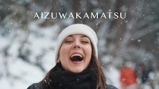 Mochi snow and pure JOY  Japanese snow festival Aizuwakamatsu 日本語CC [upl. by Warrick]