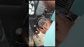 how to Yamaha FZ16 stepper clutch installr15v3 modified tamil insta360 fz reels stunt shorts [upl. by Aicirtel222]