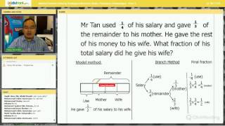 PSLE Maths Problem Solving Strategies  Branching Strategy [upl. by Ayam]