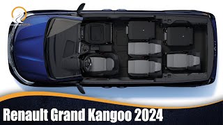 Renault Grand Kangoo 2024  MAS ESPACIO Y FUNCIONALIDAD CON EL TÍPICO DISEÑO FRANCÉS [upl. by Avruch323]