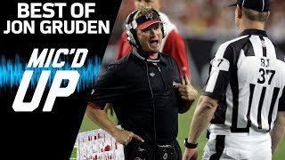 Jon Grudens Best Micd Up Moments  Sound FX  NFL Films [upl. by Sherline115]