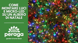 Come montare Luci e MicroLED su un Albero di Natale 🎄 [upl. by Enelahs]