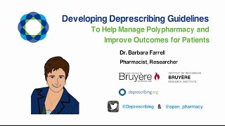 Developing Deprescribing Guidelines to Help Manage Polypharmacy and Improve Outcomes for Patients [upl. by Nahtnhoj]