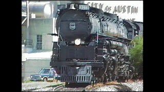 Union Pacific 3985 August 1992 San Marcos to Fort Worth Pt 3 [upl. by Amitaf]