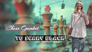 Chess gambit to scary Black [upl. by Berny]