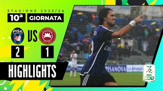 Pisa vs Cittadella 21  La squadra di Aquilani torna a sorridere  HIGHLIGHTS SERIE BKT 2023  2024 [upl. by Akihdar]