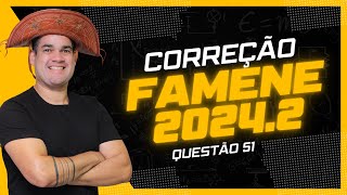 Física  Famene 20242  Questão 51  Qual é o equivalente de 60 kmh em centímetros por minuto [upl. by Jeraldine995]