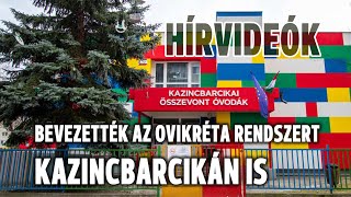 Bevezették az oviKRÉTA rendszert Kazincbarcikán is [upl. by Esorbma]