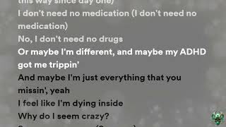 Joyner Lucas  ADHD Lyrics [upl. by Jozef]