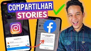 COMO POSTAR STORIES NO INSTAGRAM E NO FACEBOOK AO MESMO TEMPO [upl. by Eiramasil]