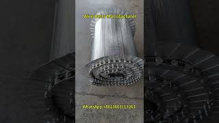 Stainless Steel Cordweave Conveyor Belt [upl. by Notsur609]