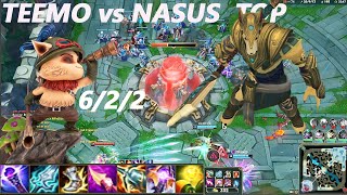 TEEMO VS ONE OF THE BIGGEST COUNTERS NASUS  League of Legends [upl. by Atirehgram652]