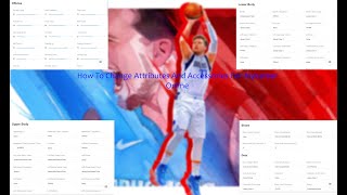 How To Assign Accessories And Adjust Attributes For NBA 2k22 Mycareer Offline [upl. by Shere812]