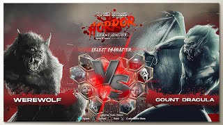 Werewolf vs Dracula with Healthbars [upl. by Raimes64]