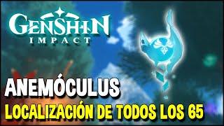 Localización de TODOS los ANEMÓCULUS PERDIDOS de Mondstadt  Genshin Impact [upl. by Stultz]