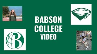 Babson College Video Supplement [upl. by Waverley]