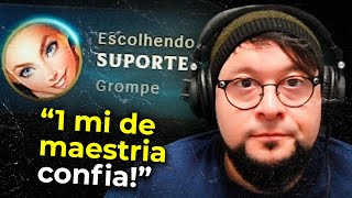 CONFIEI NA LUX SUPORTE DO FERRO COM 1 MILHÃO DE MAESTRIA  League of Legends [upl. by Keli579]