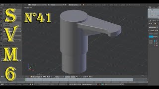 Modéliser Une Maison AZ Blender 3d Tutoriel SVM6 N°41 Embouts des Espagnolettes [upl. by Atinnod]