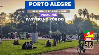 A vida voltando ao normal em Porto Alegre Curtindo o pôr do sol no Corpus Christi de 2024 [upl. by Fulviah]