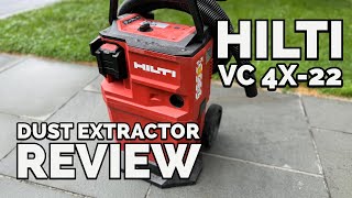 Hilti Dust Extractor VC 4X22  Tool Review [upl. by Oiceladni948]