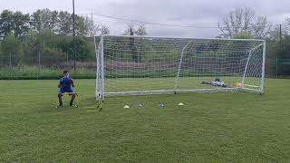 giannis simeonidis goalkeeper training 1 [upl. by Culley]