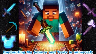 Enchantment My Tools and Ammor In Minecraft to Bully my Brother  JN Town [upl. by Ahseele233]