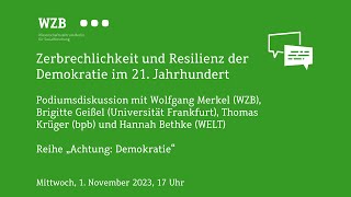 Zerbrechlichkeit und Resilienz der Demokratie im 21 Jahrhundert [upl. by Dennard]