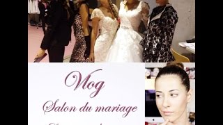 VLOG quotSalon du mariagequot Défilé robes backstages [upl. by Hana]