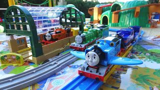 Thomas amp Friends of the World☆3 DokiDoki Mountain and Knapford Station Course [upl. by Ij]