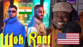 WOH RAAT AMERICAN Reaction KRNA ft Raftaar [upl. by Rothwell]