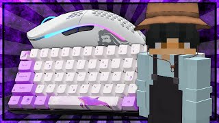 Thocky Keyboard  Mouse Sounds ASMR  Hypixel Bedwars [upl. by Aizirtap]