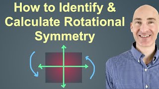 How to Identify and Calculate Rotational Symmetry [upl. by Yenruoj]