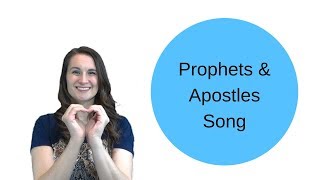 Prophets and Apostles Song with Actions 2019 [upl. by Atteoj]