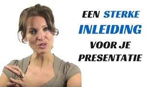 Een goede inleiding voor een presentatie [upl. by Acinet220]