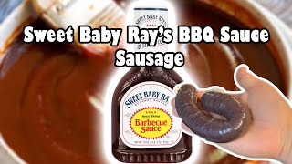 Sweet Baby Rays BBQ Sauce Sausage [upl. by Ruddie]