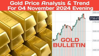 Gold Price Analysis amp Trend For Monday 04 November 2024 [upl. by Maxim]