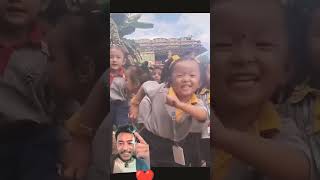 Nepali song cute baby dance cutebaby baby love cute funny [upl. by Riannon693]