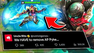 Riot is removing this Pyke build FOREVER [upl. by Dodi989]