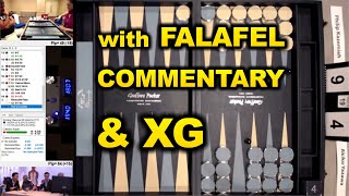 World Backgammon Championship Final 2018 with XG  Commentary [upl. by Arehs]