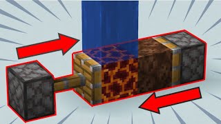 🔴Minecraft CÓMO hacer un BLOCK SWAPPER para un ASCENSOR de AGUA 2020 [upl. by Noyahs]