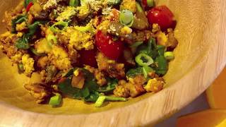 The Best Tofu Scramble Recipe [upl. by Francklin]